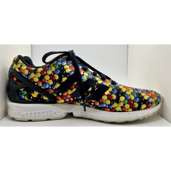 Adidas ZX Torsion Flux M&M Skittles Sneakers - Men’s US 9.5 - Great Condition! - Picture 1 of 9